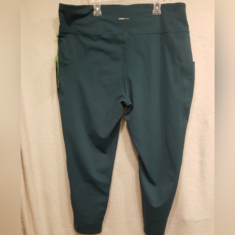 Women's Plus 25" Training Legging  Size 2X Deep Teal